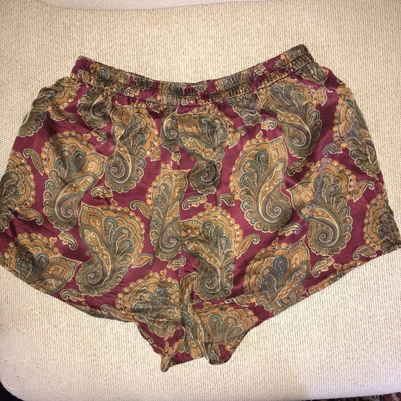 paisley boxer shorts